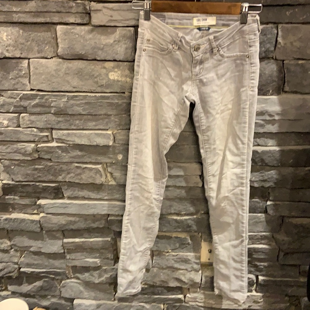 Garage gray stretch jeans